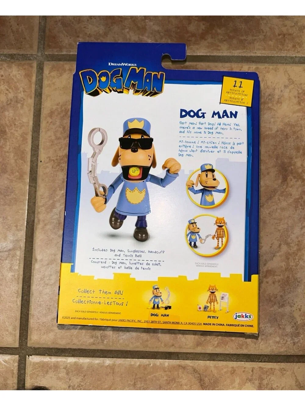 DreamWorks Dog Man Action Figure JAKKS Pacific NEW